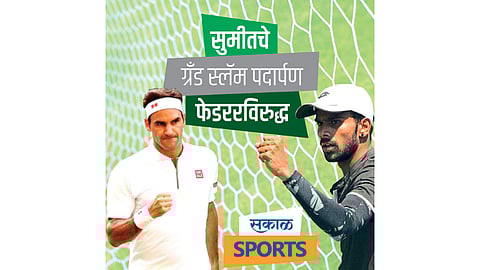 Indian tennis player sumit to make debut in American open against roger federer