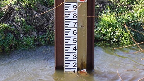 Groundwater levels increased