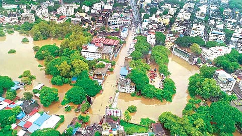 कोल्हापुरात‌‌ पावसाचा कहर; पंचगंगेला अभूतपूर्व महापूर