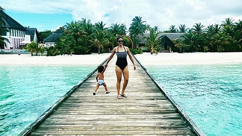 Actress Gul Panag s bikini photos gets viral on social media 