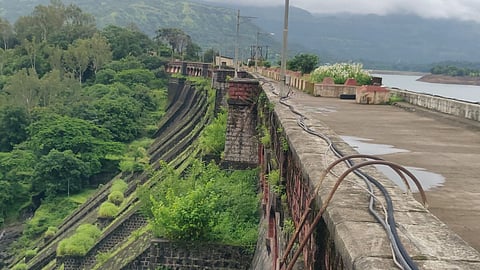 Bhandardara reservoir.