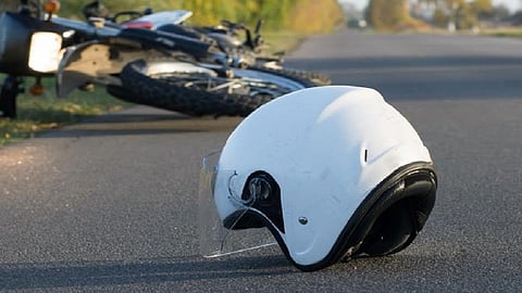 two person change their way as the dont have epass and mate with an accident  