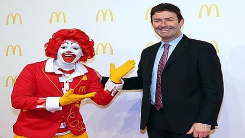 McDonald's CEO Fired Over "Consensual Relationship" With Employee