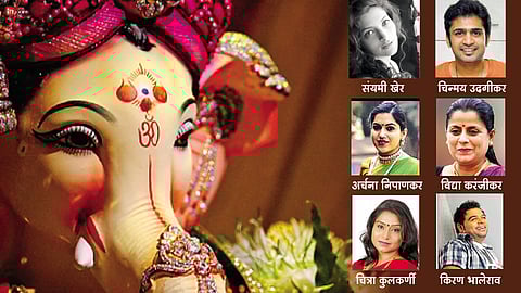 सेलिब्रिटींचा गणपती बाप्पा