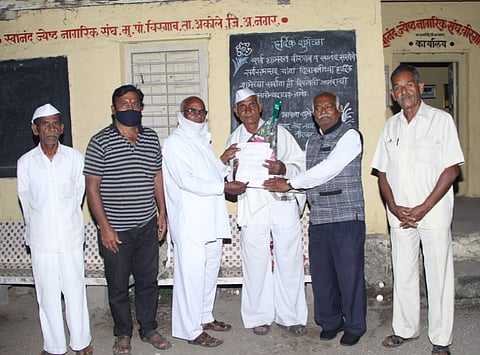 Devram Kumkar from Virgaon has been elected as the Akole taluka treasurer of the Indian National Congress