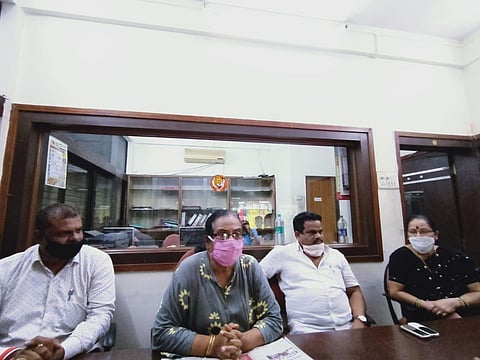 shivsena Corporator press conference sawantwadi project issue 