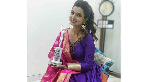 Actress Mayuri Deshmukh got Best Writer award