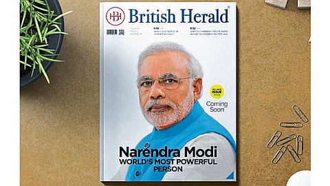 Narendra Modi on British Herald