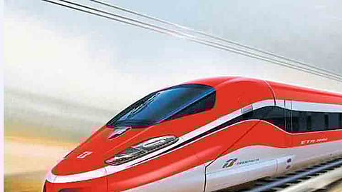 Red-Bullet-Train