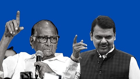 sharad pawar and devendra fadanvis