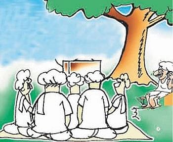 The politics of the village ignited