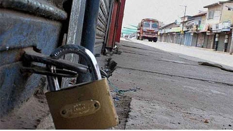 Jamsande Market Shut Down Due To Corona 