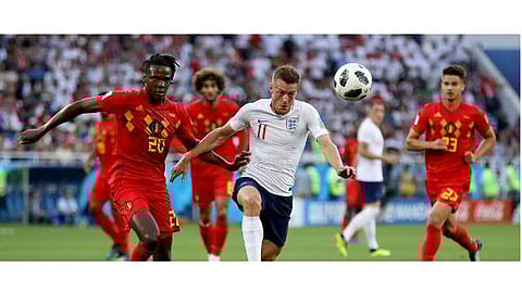 Belgium vs England match Football World Cup 