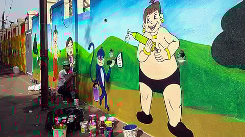 अन्‌ '...येथील' भिंती बोलू लागल्या!