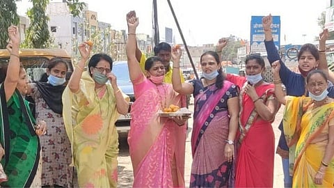 वळसे पाटलांनी गृहमंत्रीपदाचा कार्यभार स्वीकारताच आंबेगाव तालुक्यात जल्लोष