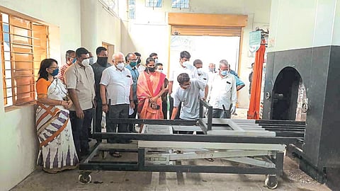 Gas cremation will prevent pollution