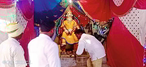 Ravana worshiped in Paraswadi village in Gadchiroli district