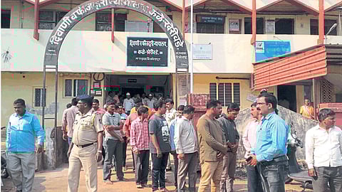 hitting between three village in kolhapur district