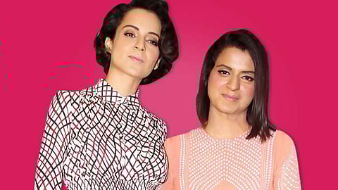 Kangana Ranuat with her sister Rangoli Chandel
