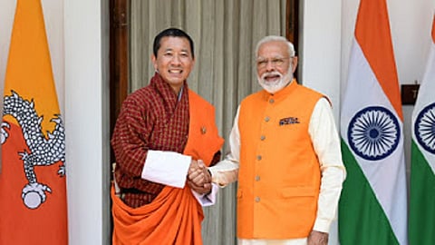 modi with butan