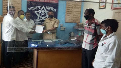State President of Swabhimani Transport Association Tanaji Sathe statement was handed over to Assistant Inspector of Police Somnath Wagh