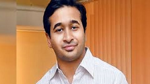 MLA Nitesh Rane in a press conference kankavli