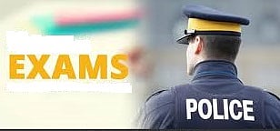 Despite the cancellation of the geography paper of class X,  police appointed for security