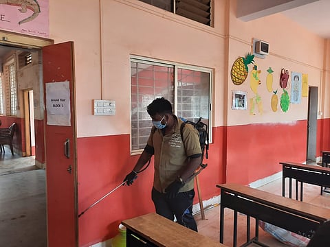 ssc examination coming up on one day, the education department has made proper preparations for the examination in belgum distric
