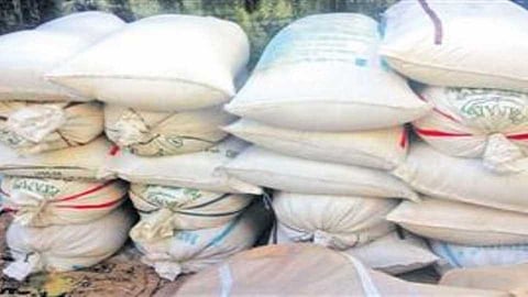 Black market rations seized at Barshi