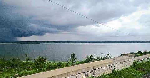 One hundred percent water storage in Sina Dam in Ahmednagar