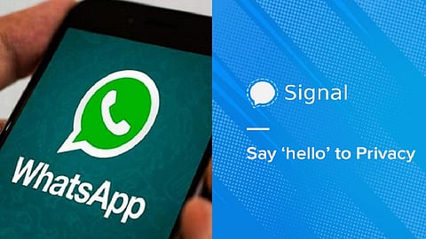 signal app option for whatsapp