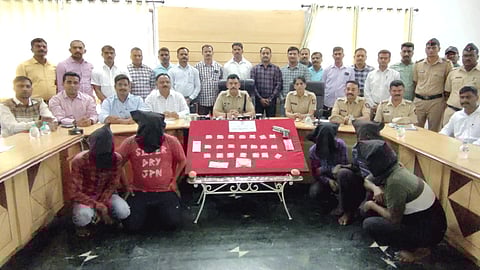 robbery sangli jat five accused arrested