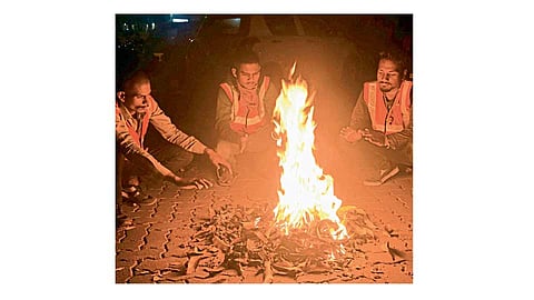 राज्यात थंडीचा उतरला पारा