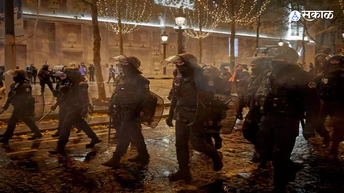 France Riots FIFA World Cup : पराभवानंतर फ्रान्समध्ये राडा, चाहत्यांनी ...