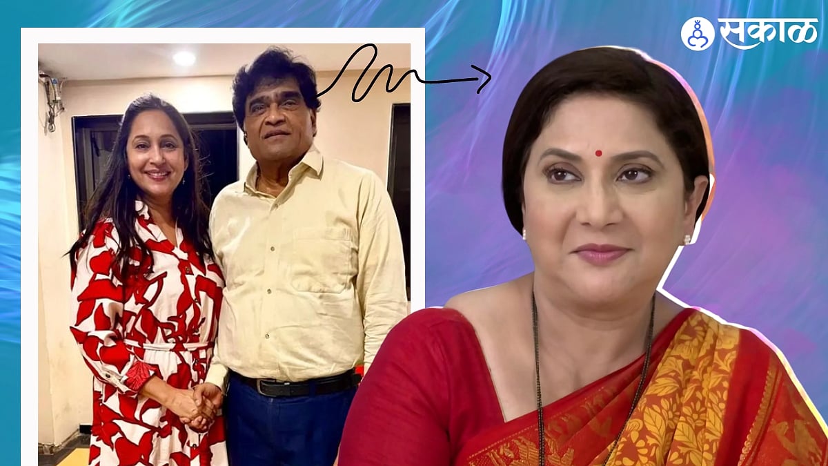 Ashok Saraf अशोक मामा आणि अश्विनी भावेचा एकत्र फोटो पाहून निवेदिता