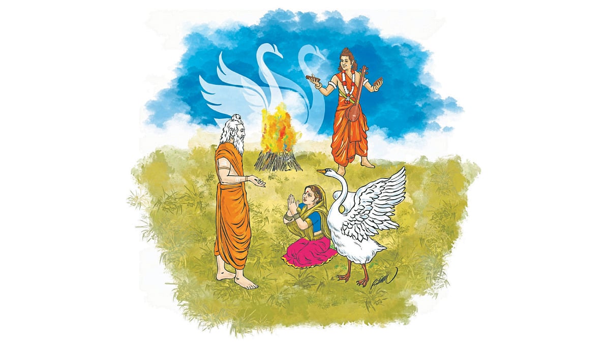 पुरंजनाच्या कथेचा अर्थ vivek debroy writes meaning of raja puranjan story