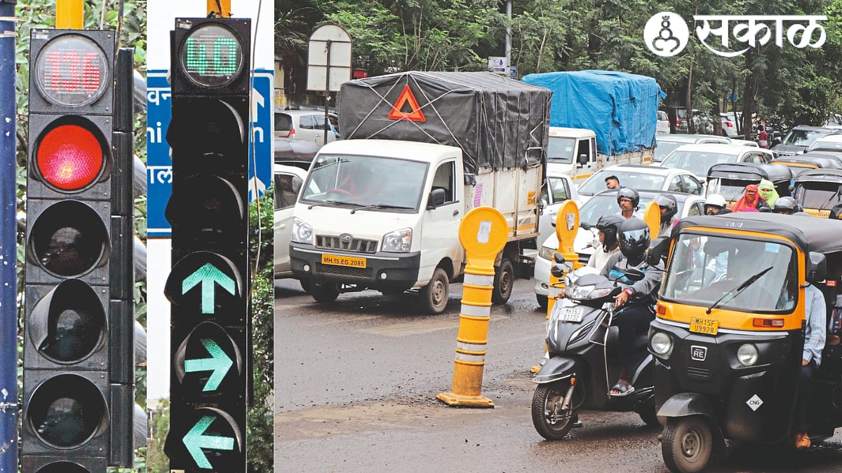 Pune News पुणे शहरात सिग्नल तोडण्याच्या प्रकारांत वाढ Increase in