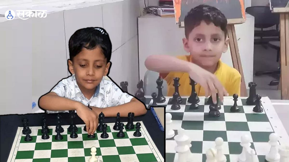 छोटा पॅकेट मोठा धमाका! वयाच्या 5 व्या वर्षी भारताच्या तेजसने बुद्धिबळात ...