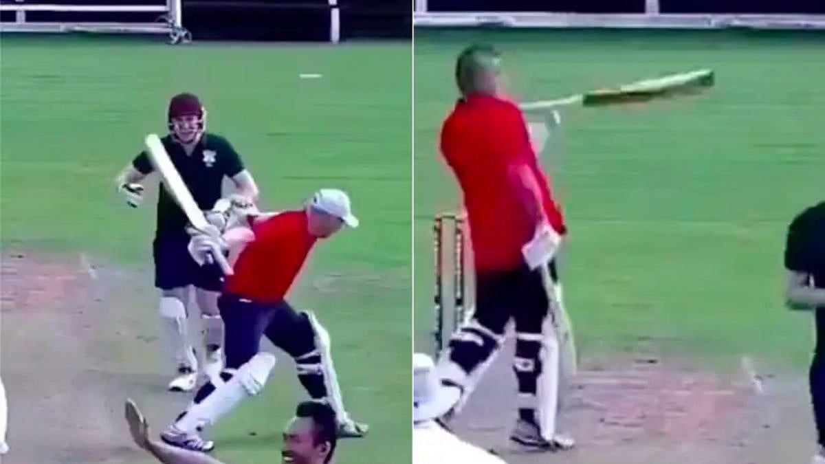 VIRAL VIDEO: धावबाद झालेल्या खेळाडूचा राग बेतला बॅट्समनच्या जीवावर ...