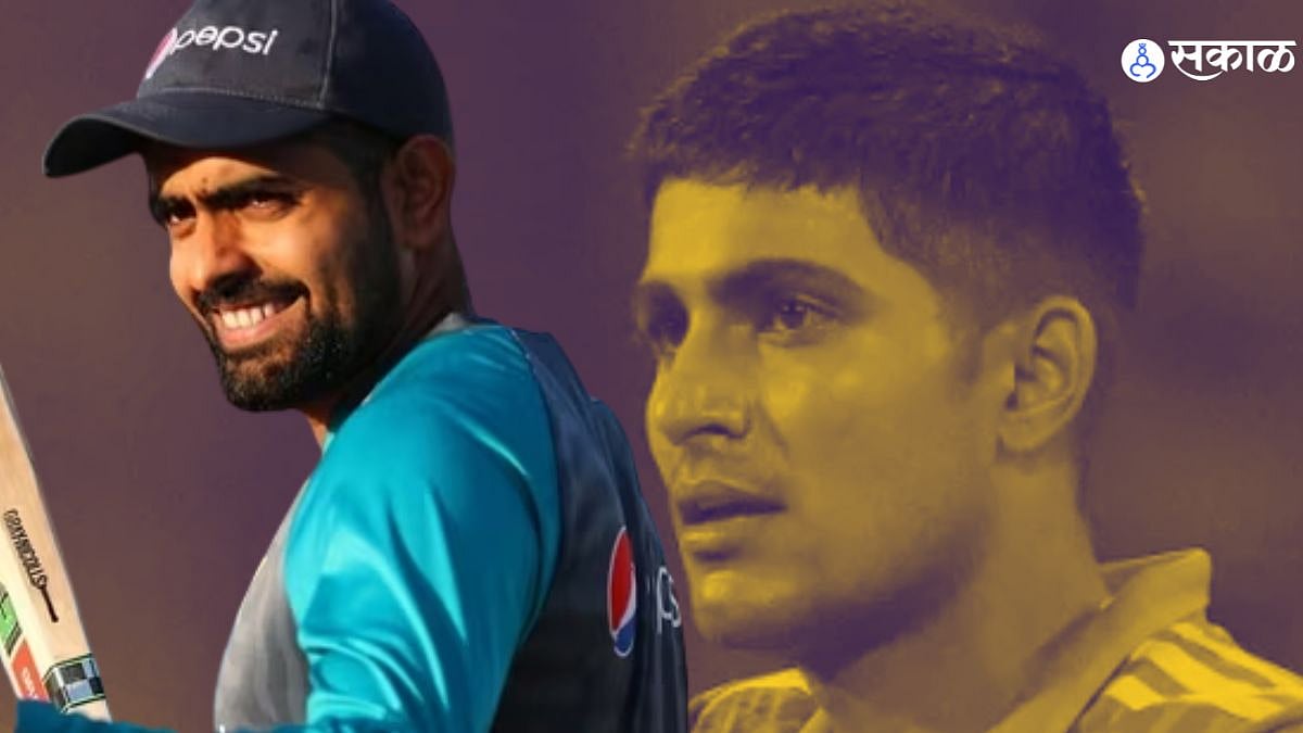 Shubman Gill Babar Azam : भारतीय संघाच्या एका निर्णयामुळे बाबर आझमचा ...