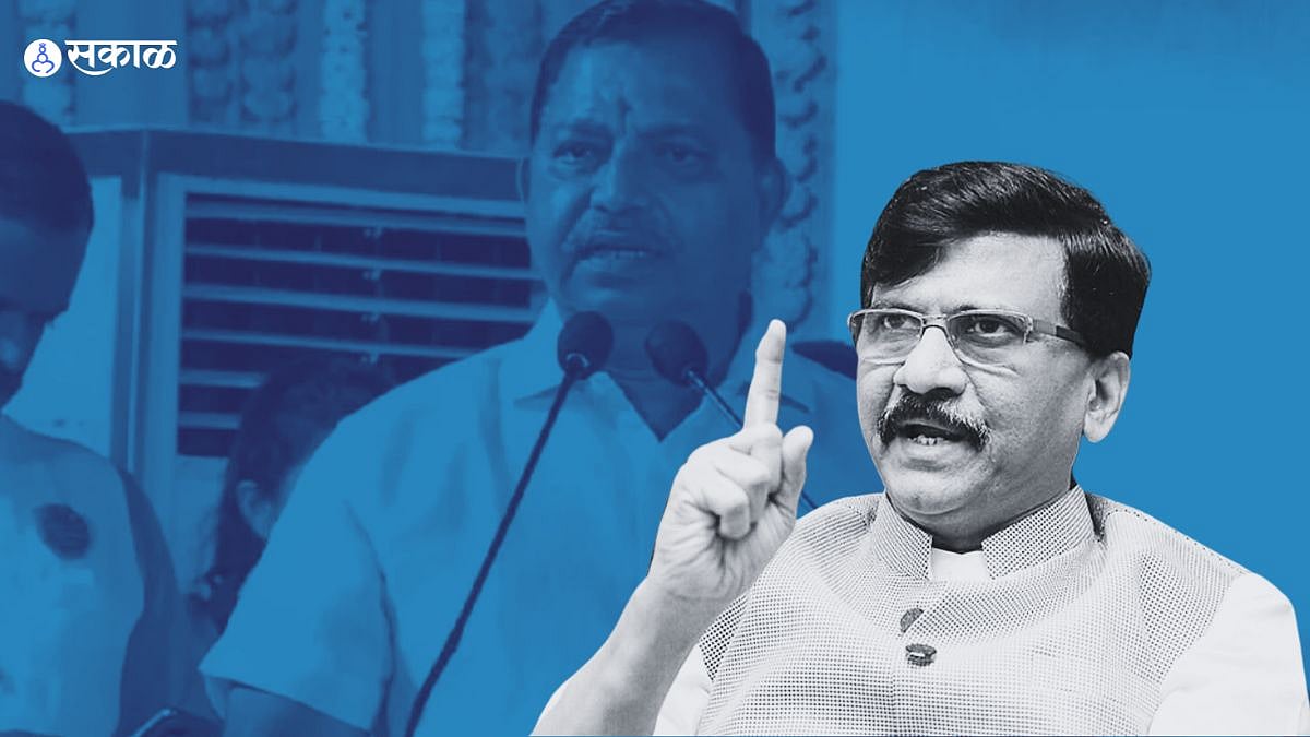 Sanjay Raut : दत्ता दळवींचा मुलगा संजय राऊतांच्या भेटीला; राऊतांनी ...