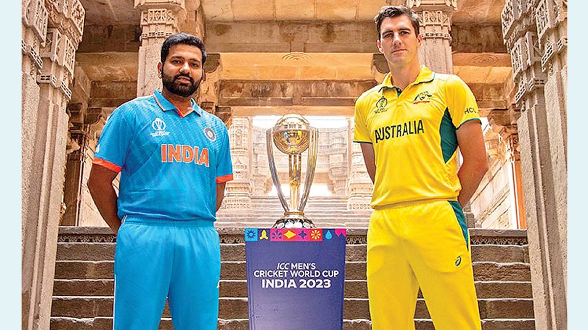 India Vs Australia CWC 2023 : टीम इंडिया.. विजयी भव! रोहित सेनेवर ...