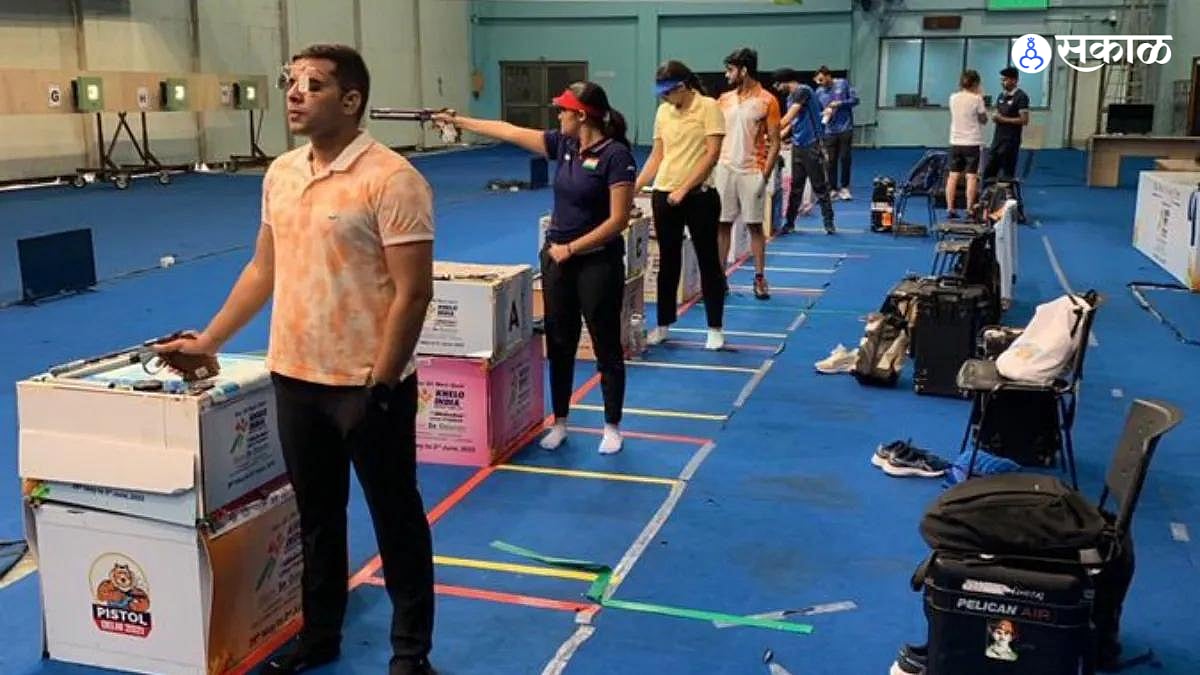 शूटिंग रेंजमध्ये मोठा अपघात! पिस्तूल गॅस सिलिंडरच्या स्फोटाचा फटका अन् ...