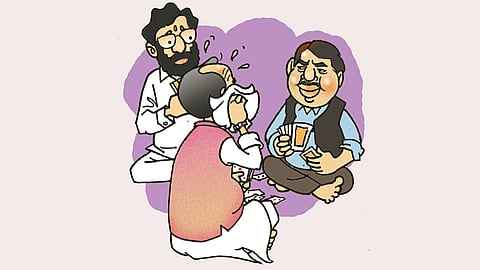 ढिंग टांग : फॉर्म्युला : पाच-तीन-दोन..! mahayuti bjp devendra fadnavis ...