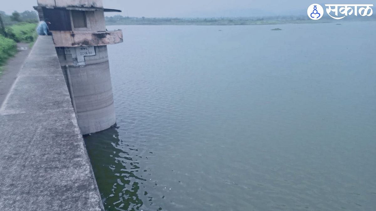 harsul water storage level rise monsoon rain chhatrapati sambhajinagar ...
