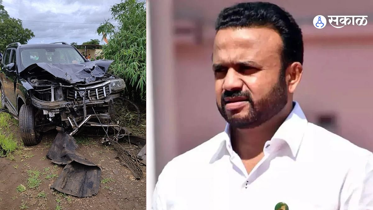 Satara Accident : आमदार जयकुमार गोरेंच्या ताफ्यातील भरधाव वाहनाने ...