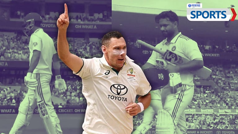 IND vs AUS 5th Test: संयमी खेळानंतर ऋषभ पंत आऊट, कमिन्सने घेतला भारी ...