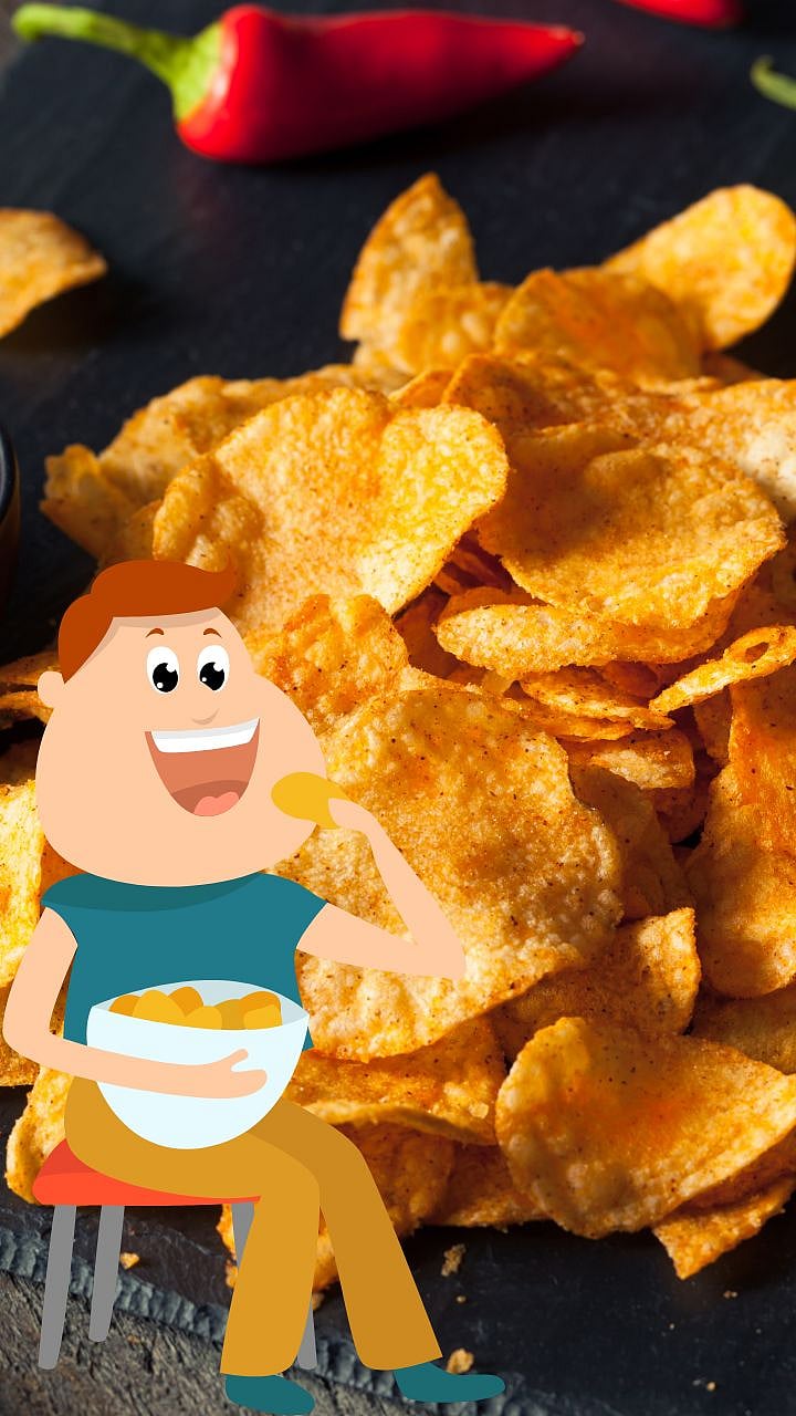 रोज बटाटा चिप्स खाल्यास काय होईल? 