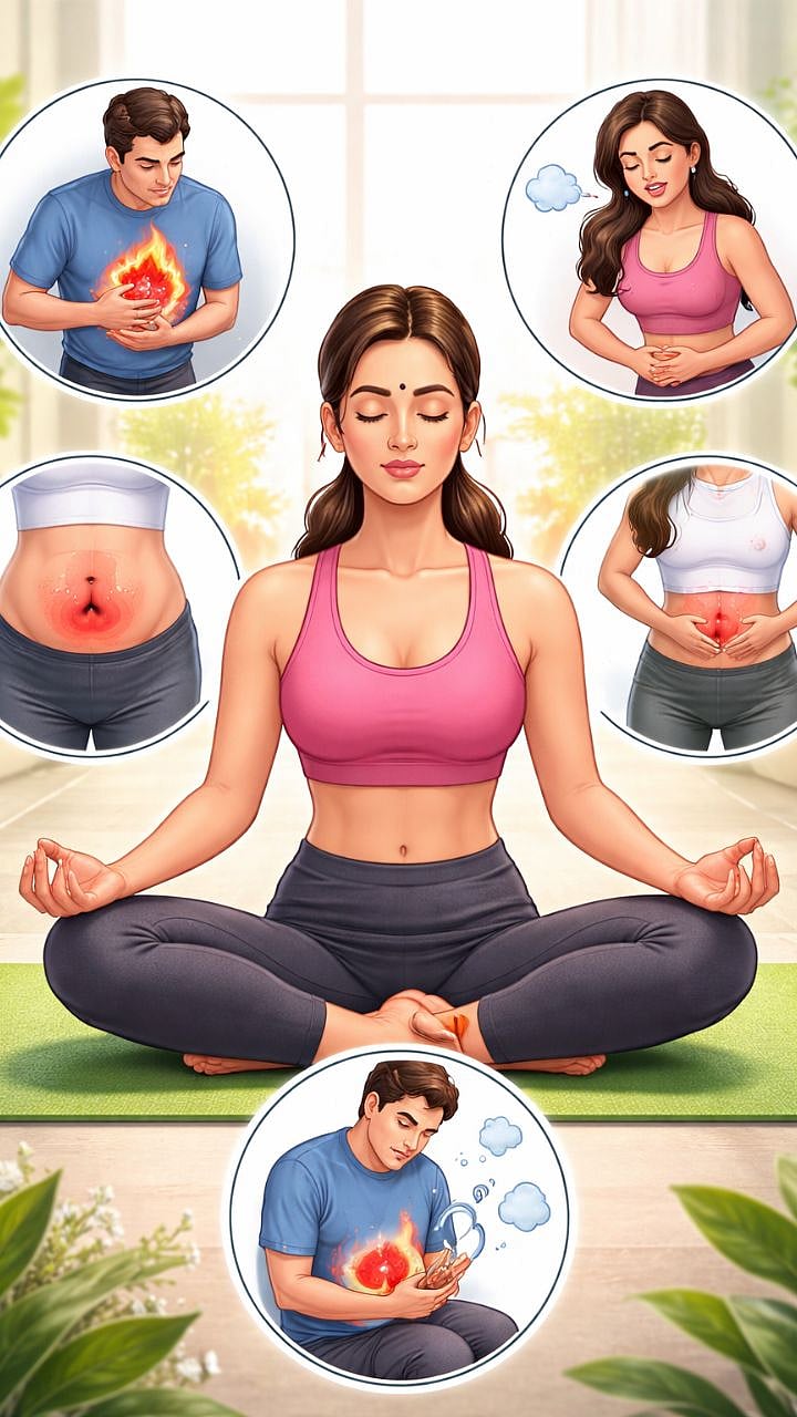 पोटाच्या विकारांनी हैराण आहात? औषधं विसरा! रोज फक्त 10 मिनिटे करा ‘ही ...