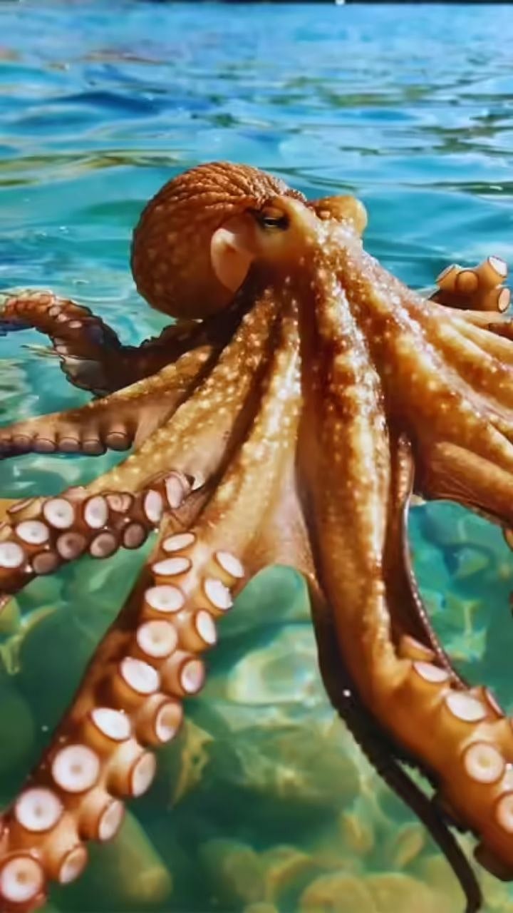 निसर्गाचा चमत्कार! ऑक्टोपसला एक-दोन नव्हे तर असतात 'इतकी' हृदये|Octopus ...